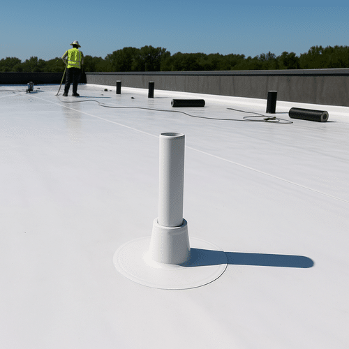 TPO Membrane Roof Repair and Replacement